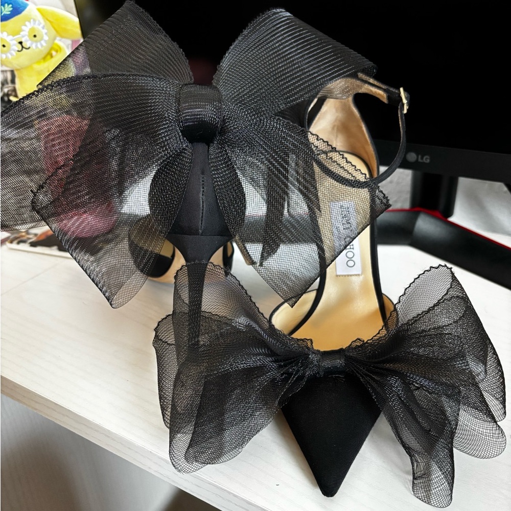 Jimmy Choo bow heels